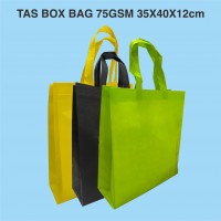 tas spunbond goodie bag box bag 35x40x12cm 75gsm box bag extra large tas spunbond furing