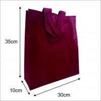 Goodie Bag Spunbond Press Handle Box Bag 30x35x10cm 75gsm Tas Press Box dengan Tali