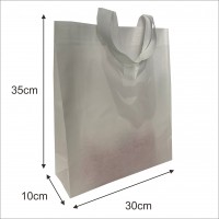 Goodie Bag Spunbond Press Handle Box Bag 30x35x10cm 75gsm Tas Press Box dengan Tali