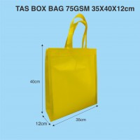 tas spunbond goodie bag box bag 35x40x12cm 75gsm box bag extra large tas spunbond furing