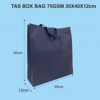 tas spunbond goodie bag box bag 35x40x12cm 75gsm box bag extra large tas spunbond furing